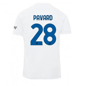 Maillot de foot Inter Milan Benjamin Pavard #28 Extérieur 2023-24 Manches Courte